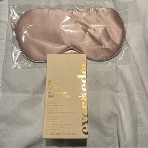 Evereden Golden Body Serum + Silk Sleep Mask